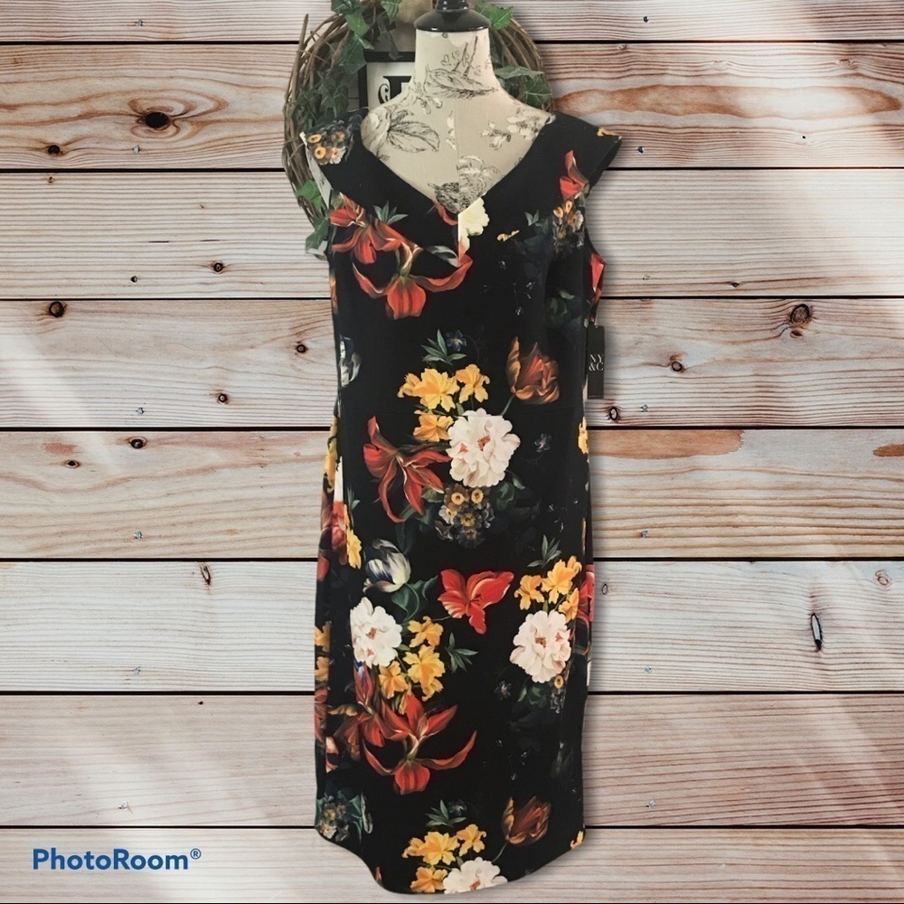 New York & Co Black Stretch Dress XL